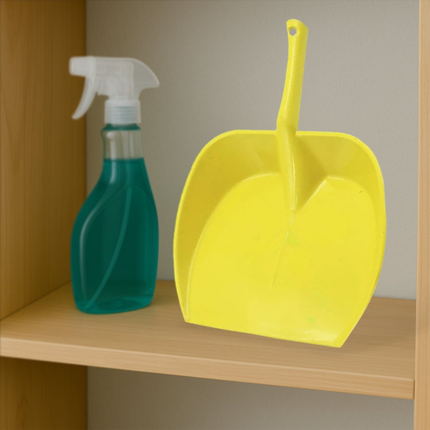Dustpan with Long Handle Dust Collection Pan Tray for Kitchen Home Office  Supdi 1 Pc