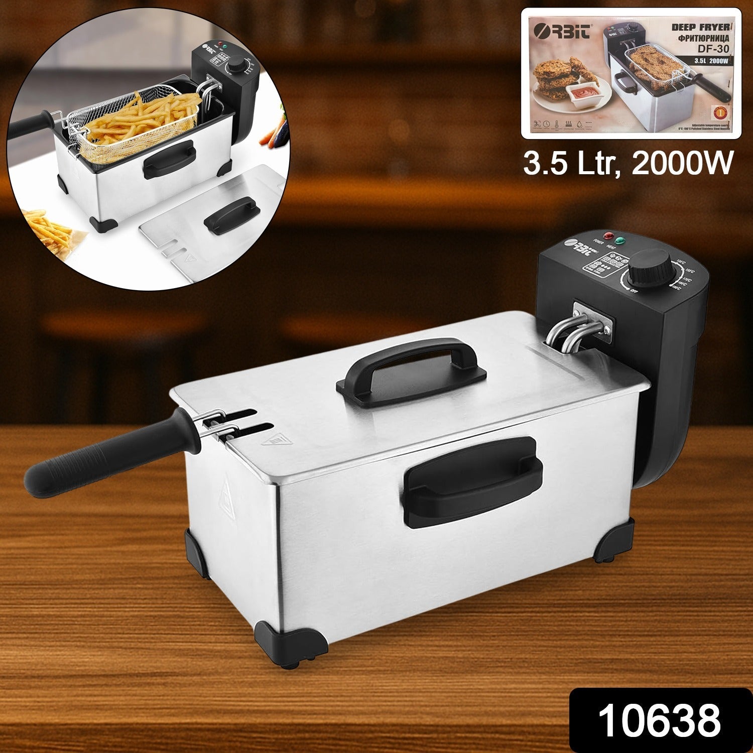 Heavy Duty 2000W Deep Fryer